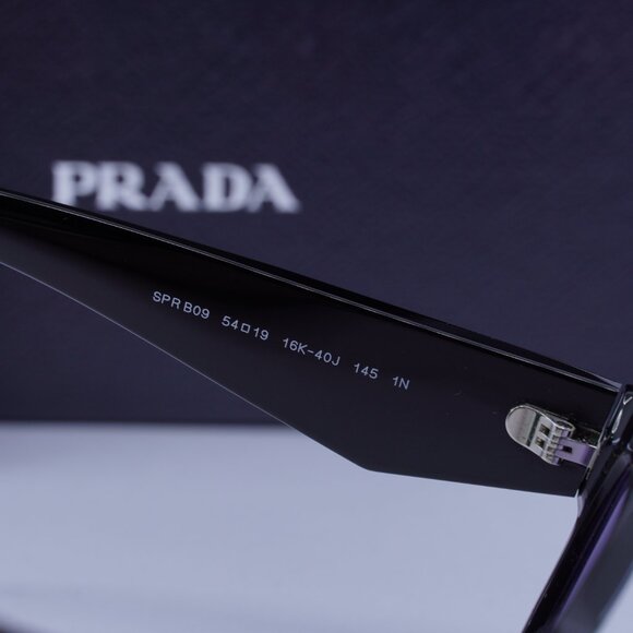 Prada PRB09S 16K40J Butterfly Sunglasses – Black\\Violet main image 4
